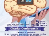 Salvador Martínez Pérez impartirá esta tarde una conferrencia sobre la demencia y el alzheimer