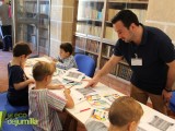 La actividad infantil ‘Calendario Romano’ congrega a casi XX niños en el Museo Jerónimo Molina