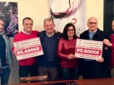 El Consejo Regulador de los Vinos de Jumilla dona 11.200 euros a Cáritas en Jumilla y Albacete para financiar proyectos sociales