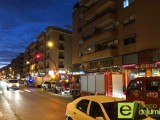 Incendio sin heridos en un edificio de la Avenida de Levante