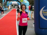 La corredora del Hinneni Trail Carmen María Domínguez estuvo presente en la XVIII Media Maratón de Orihuela