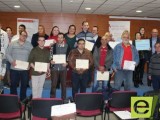 Entregados los diplomas del Programa de Plan de Empleo 2017 realizado por Cruz Roja