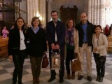 Representación jumillana en la vigilia de oración con la Luz del Joven Cofrade celebrada en Murcia