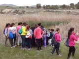 Alumnos del Colegio Nuestra Señora de la Asunción realizan una excursión por los parajes de Las Grajas y Peñarrubia para conocer de primera mano la flora y fauna de la zona