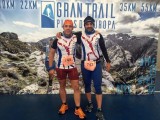 Antonio José Bleda e Ismael Soler del Hinneni Trail Running en el ‘Gran Trail Picos de Europa