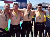 Cinco nadadores del Club Natación Jumilla presentes en la Oceanman de Tabarca