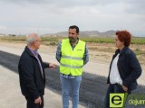 Ya están en marcha las obras de asfaltado en el Camino de Alicante