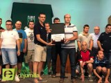 La sección de fútbol sala de Aspajunide recoge el premio La Parra 2018