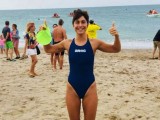 Elena Burruezo consigue el oro de su categoría en la ‘Travesía Seaman de Bolnuevo’