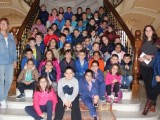 Alumnos de 2º y 3º de Primaria del Colegio Mariano Suárez visitan el Ayuntamiento de Jumilla