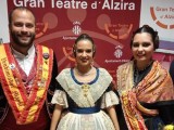 Los Vendimiadores Mayores representaron a la Fiesta de la Vendimia en el acto de Exaltación de la Fallera Mayor de Alzira