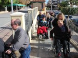 ASPAJUNIDE y AMFIJU celebran con una ruta por diversas zonas de transito del municipio el Día de la Discapacidad