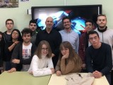El diseñador de automóviles Francisco Martínez Terol impartió una charla a los alumnos de dibujo técnico del IES Infanta Elena