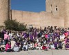 Cerca de 300 tamborileros se dieron cita en el Castillo para la III edición del Almuerzo Solidario