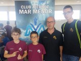 Carlos Molina, Javier Rico, José Antonio Tomás y Adrián Tomás con buenos resultados entre los 80 participantes del Torneo Irt Mar Menor sub 1600