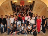Los alumnos franceses del IES Arzobispo Lozano visitan el Ayuntamiento