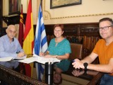 El Ayuntamiento y el FNF firman el convenio para la concesión de 22.500 euros