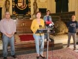 La alcaldesa anuncia 400.000 euros en subvenciones para apoyar el sector comercial y hostelero