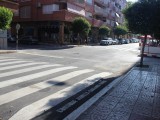 Las mejoras en los imbornales de la calle Juan Ramón Jiménez aumentarán la capacidad de absorción de aguas pluviales