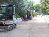 Avanzan en La Estacada las obras de renovación de infraestructuras de la calle Jardín Botánico y su prolongación hasta La Vía