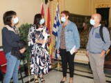 La alcaldesa y la coordinadora del Centro de Salud insisten en la concienciación ciudadana frente al covid19