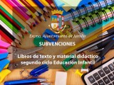 Concedidas 223 subvenciones para libros y material de segundo ciclo de Educación Infantil