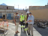 Comienzan las obras de mejora del firme y servicios de agua potable y alcantarillado de la calle Diego Abellán