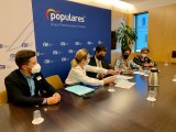El PP de Jumilla se reúne en Madrid con diputados nacionales para abordar temas de interés general para el municipio