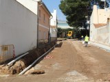 Avanzan las obras de renovación de infraestructuras de las calles Paraíso y travesías de los Cipreses y Rosales
