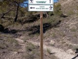 Ha culminado la señalización de la ruta senderista en la Sierra de Santa Ana de Jumilla 