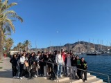 Un puente cultural entre Italia y España une a estudiantes de intercambio escolar en el IES Arzobispo Lozano