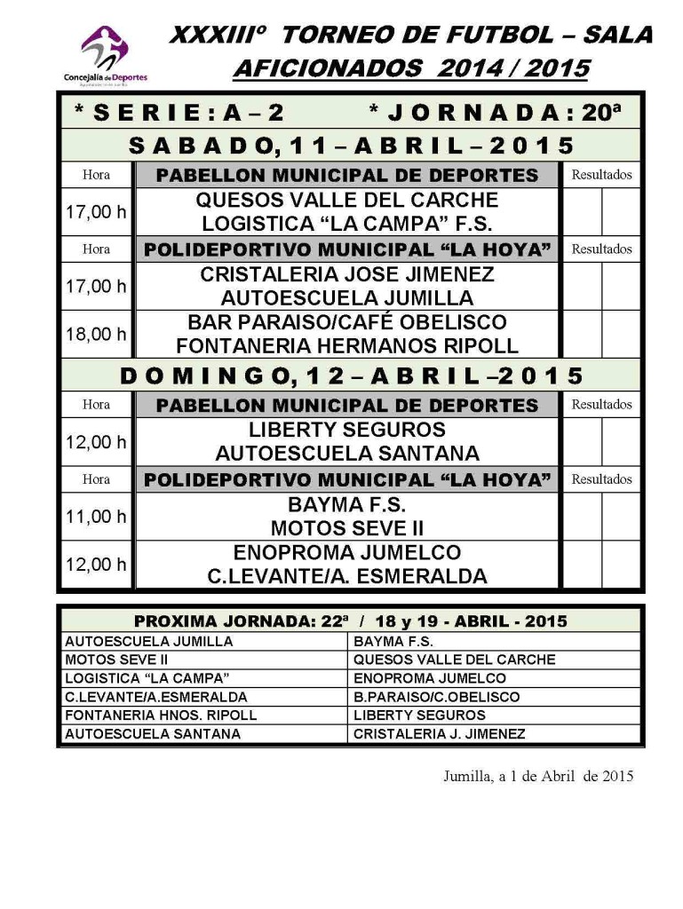 Jornada Semanal FUTBOL- SALA      10-11 y 12 - Abril - 2015_Página_2