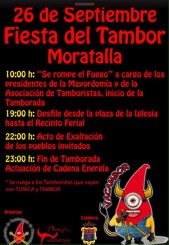 Cartel Fiesta del Tambor Moratalla