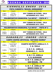 Agenda Deportiva 22, 23 y 24 Ene 2016-1
